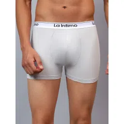 La Intimo Grey Comfort Fit Trunks-picture-46