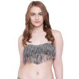 La Intimo Grey Non Wired Padded Full Coverage Bra-picture-43