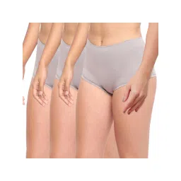 La Intimo Hanky Panky Boyshort Brief - Grey (Pack of 3)-image-21