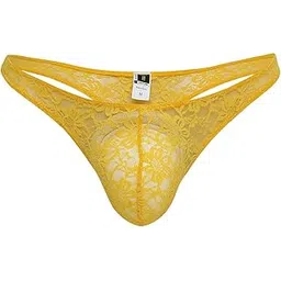 la intimo Lace Comfy Anti-Microbial Thong for Man-picture-19