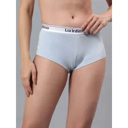 La Intimo Light Blue Comfort Fit Panties-picture-21