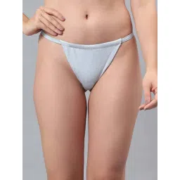 La Intimo Light Blue Comfort Fit Panties-picture-17