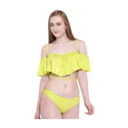 La Intimo Lime Striped Bra & Bikini Panty-picture-29
