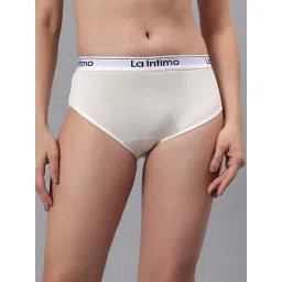 La Intimo Low Rise Women Hipster Beige-picture-26