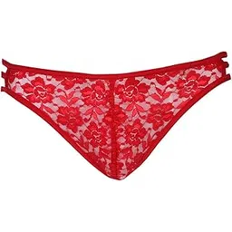 la intimo Men's Nylon g-string (Pack of 1) (LICD007RDY_S_Red_S)-picture-29