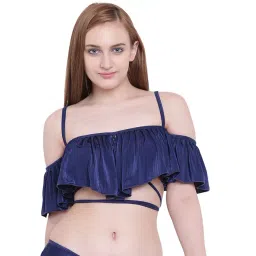 La Intimo Navy Non Wired Non Padded Bralette-picture-48