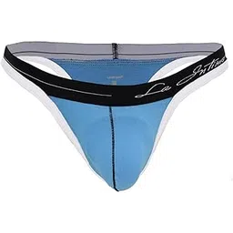 la intimo Nice Fit Anti-Microbial Thong for Man Blue-picture-13