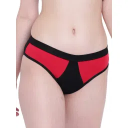 La Intimo Red & Black Mermaid Bikini Panty-picture-36