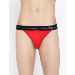La Intimo Red Comfort Fit Briefs-picture-25