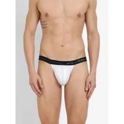 La Intimo White Blended Relaxed Fit Solid Briefs-picture-48
