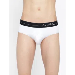 La Intimo White Comfort Fit Briefs-picture-10
