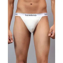 La Intimo White Comfort Fit Briefs-picture-35