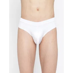 La Intimo White Comfort Fit Briefs image 1