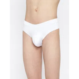 La Intimo White Comfort Fit Briefs image 3