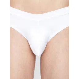 La Intimo White Comfort Fit Briefs image 5