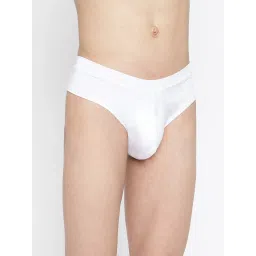 La Intimo White Comfort Fit Briefs image 4