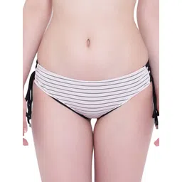 La Intimo Women Black & White Striped Bikini Briefs-picture-28