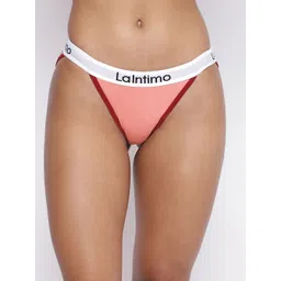 La Intimo Women Mid Rise Thong Briefs-picture-18
