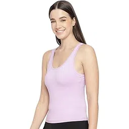 la intimo Women's Cotton Slip Spaghetti Tank Top | Inner Camisole for Women-picture-38