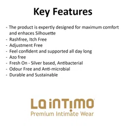 la intimo Nice Fit Anti-Microbial Thong for Man Blue image 4