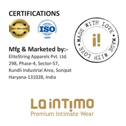 la intimo Nice Fit Anti-Microbial Thong for Man Blue image 5