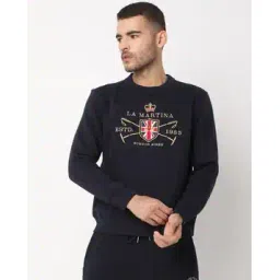 la martina Men Logo Embroidered Regular Fit Sweatshirt-picture-47
