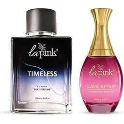 La Pink Love Affair & Timeless Pure Perfume Gift Set | Premium Fragrance Gift for Him & Her | Luxury Long Lasting Scent with Spicy & Citrus Notes | Ideal Gift for Special Occasions | 100ml each-picture-27