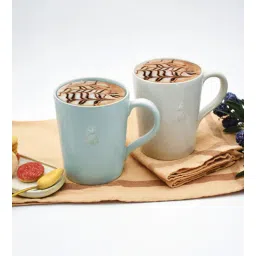 la rochere Abeille Blue Ceramics ( Set of 2 ) Coffee Mug-picture-33