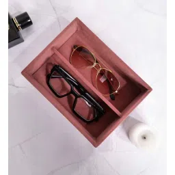 la trove Cream 2 Grids Drawer Organizer Sunglass Goggles Tray-picture-40