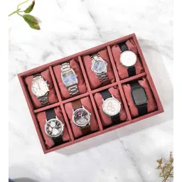 la trove Pink 8 Slot Watch Tray-picture-24