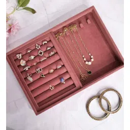 la trove Pink Rings & Chains Jewellery Tray-picture-16