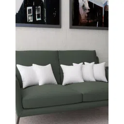 LA VERNE Set of 5 White Striped Cushion Fillers-picture-15