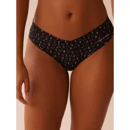 La Vie En Rose Black Perfect Fit Printed Bikini Panty-picture-24