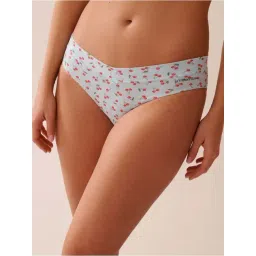 La Vie En Rose Blue Regular Fit Printed Panties-image-43