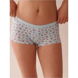 La Vie En Rose Blue Regular Fit Printed Panties-picture-26