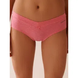 La Vie En Rose Cotton Hip Hugger Panty Pink-picture-13