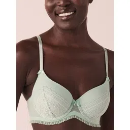 La Vie en Rose Floral Medium Coverage Underwired Lightly Padded Bra-picture-40