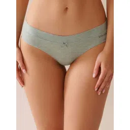 La Vie En Rose Green Cotton Panties-picture-22