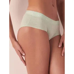 La Vie En Rose Green Cotton Panty-image-49