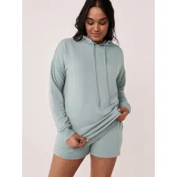 La Vie En Rose Grey Hooded Sleep Tee-picture-23