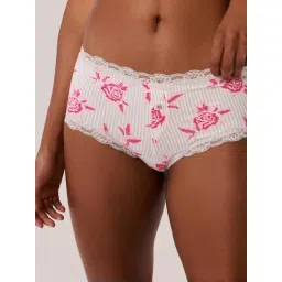 la Vie en Rose Lace Detail Super Soft Boyleg Panty-picture-32