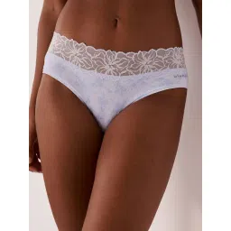 La Vie En Rose Powder Blue Cotton Lace Work Panty-picture-28