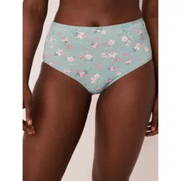 La Vie en Rose Women Green Printed Hipster Briefs-image-8