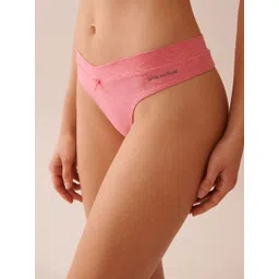 La Vie en Rose Women Mid-Rise Thong Briefs-picture-32
