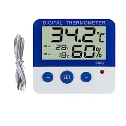 Lab Junction 1.5 V White and Blue Digital Fridge Thermometer LJ-1496-picture-38
