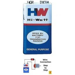 Lab Junction 9V 6F22 HW Long Life Zinc Carbon Battery for General Purpose &a; Electronic Devices, LJ-EB-9VBAT-KIT-picture-10