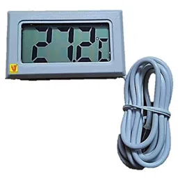 Lab Junction Digital Fridge Thermometer with LCD &a; Wired Probe, LJ-1495-image-33