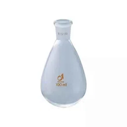 Lab Plus Common Sliding Eggplant Shape Flask 300ml Borosilicate Glass-1, LP-2072-picture-36