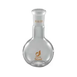 Lab Plus Common Sliding Short Neck Flat Bottom Flask 500ml Borosilicate Glass-1, LP-2102-picture-22