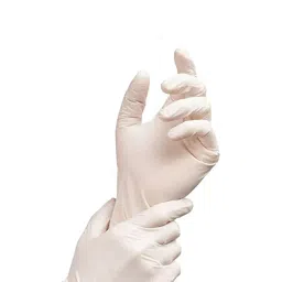 Labcare Examination Hand Gloves with Dispenser White Color M Size, LB-HG98 (Pack of 1 Pair)-image-49